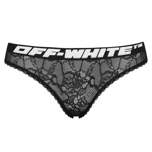 OFF WHITE - Lace Slip Knickers