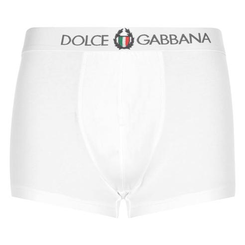 DOLCE AND GABBANA - Crest Logo Boxer Shorts