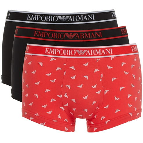 EMPORIO ARMANI - Core 3 Pack Boxer Shorts
