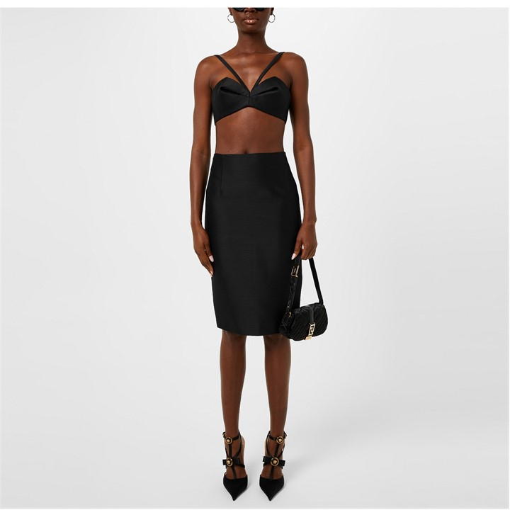 VERSACE Versace Sculp Bra Ld34 – Black