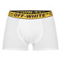 White 0118 - OFF WHITE - Indust 3 Pack Boxer