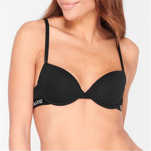 Emporio Armani - Logo Push Up Bra