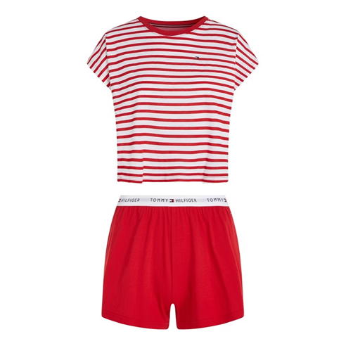 Tommy Hilfiger - SHORT SLEEVE PJ SET CTN
