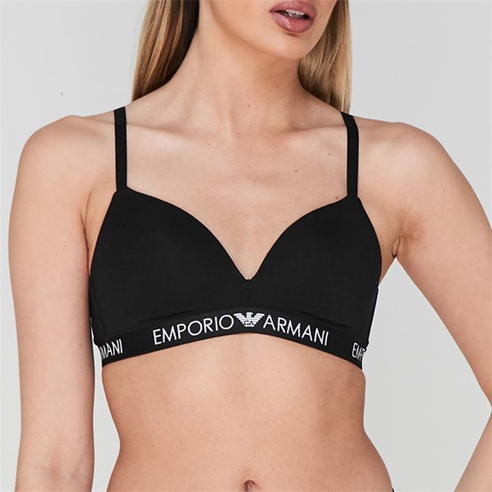 Emporio Armani - Logo Triangle Bra