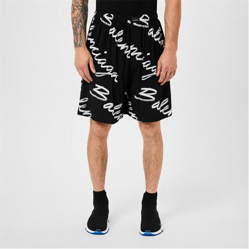 BALENCIAGA - Scribble Shorts