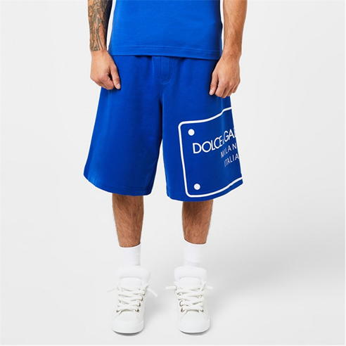 DOLCE AND GABBANA - DG Prnt Plaq Short Sn32