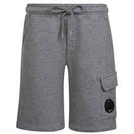 CP COMPANY - Boys Lens Fleece Shorts