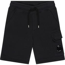 CP COMPANY - Boys Lens Fleece Shorts