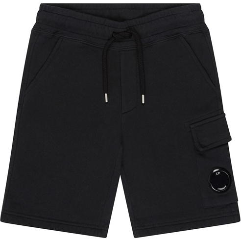 CP COMPANY - Boys Lens Fleece Shorts