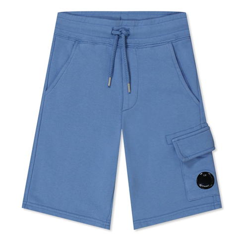 CP COMPANY - Boys Lens Fleece Shorts