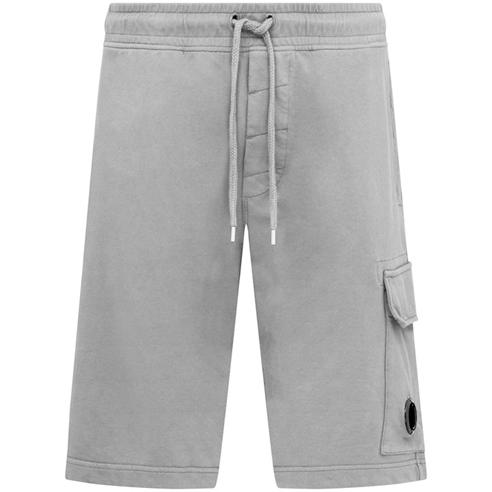 CP COMPANY - Micro Lens Fleece Shorts