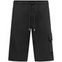 Black 999 - CP COMPANY - Micro Lens Fleece Shorts