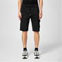 Black 999 - CP COMPANY - Micro Lens Fleece Shorts