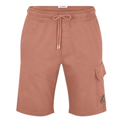 CP COMPANY - Micro Lens Fleece Shorts