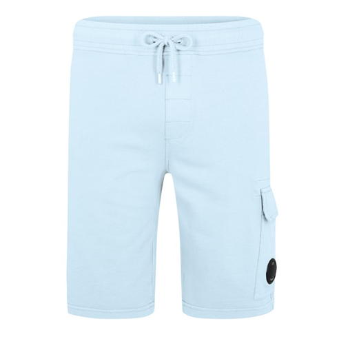 CP COMPANY - Micro Lens Fleece Shorts