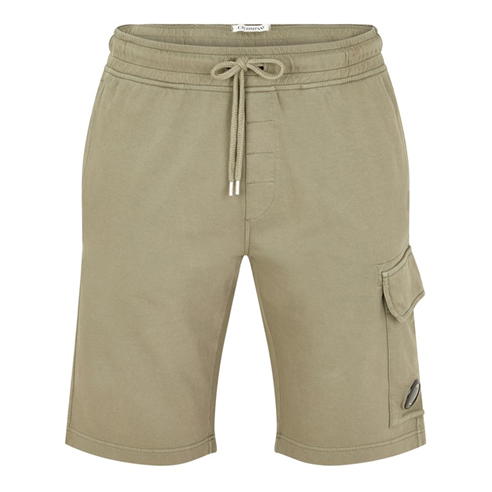 CP COMPANY - Micro Lens Fleece Shorts