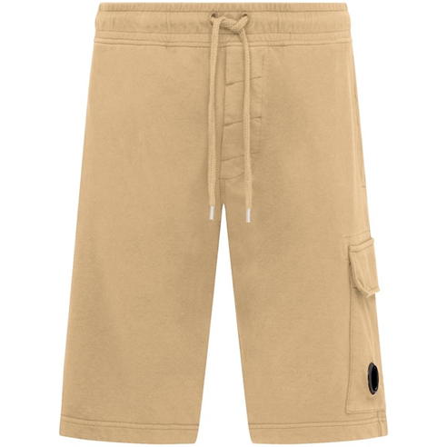 CP COMPANY - Micro Lens Fleece Shorts