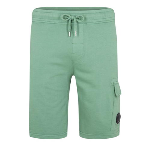 CP COMPANY - Micro Lens Fleece Shorts