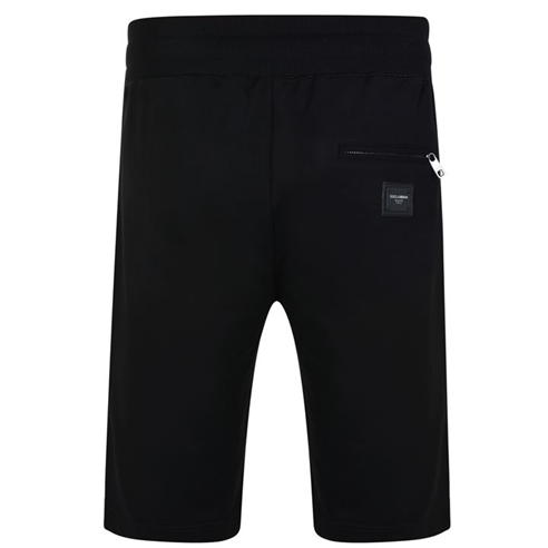 DOLCE AND GABBANA - Rubber Plate Logo Shorts