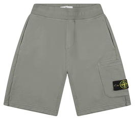STONE ISLAND - Juniors Logo Shorts