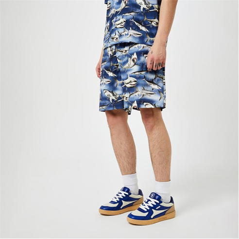 PALM ANGELS - Shark Print Shorts