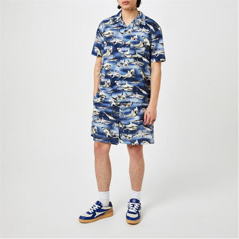 PALM ANGELS - Shark Print Shorts