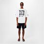 Blk Wht 1003 - PALM ANGELS - Palm PA Short Sn34