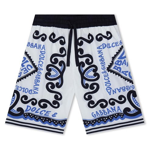 DOLCE AND GABBANA - DG Lgo Print Shrts Jn42
