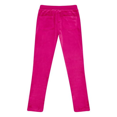 JUICY COUTURE - Girls Diamante Velour Bootcut Joggers