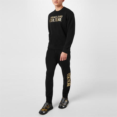 VERSACE JEANS COUTURE - VJC Foil Print Jggr Sn34