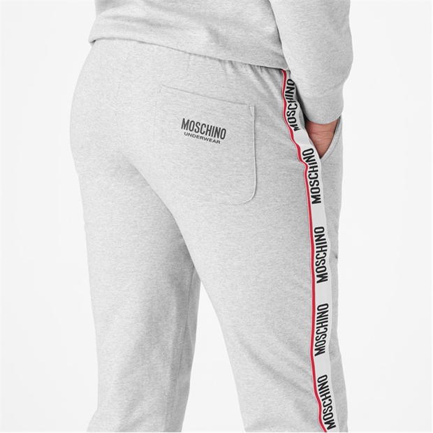 moschino logo tape jogging bottoms