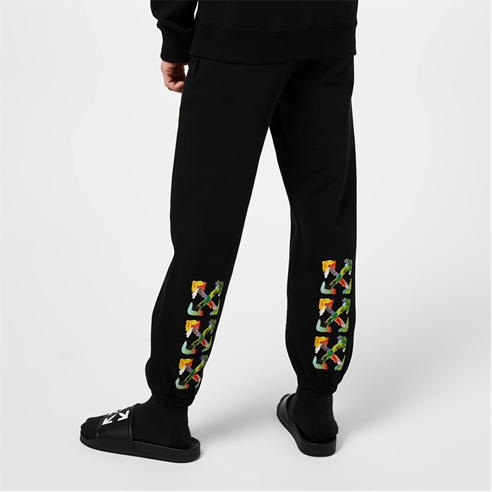 OFF WHITE - Brush Arrow Track Pants