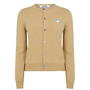 Light Camel 2 - COMME DES GARCONS PLAY - Heart Cardigan