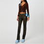 Blue O105 - VIVIENNE WESTWOOD - Shrunken Cardigan