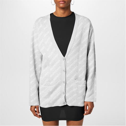 BALENCIAGA - Mini Allover Logo Cardigan