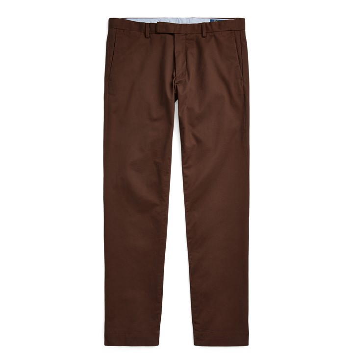 Polo Ralph Lauren Flat Chino Trousers - Brown