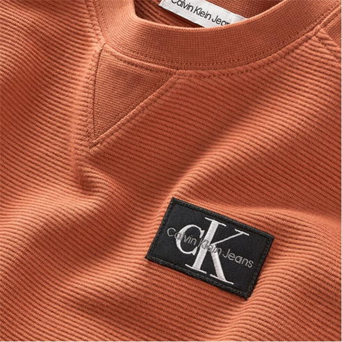 Calvin Klein Jeans - OTTOMAN BADGE CN SWEATSHIRT