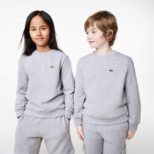 Lacoste - Lacoste Logo Fleece Crew Neck Sweater Juniors