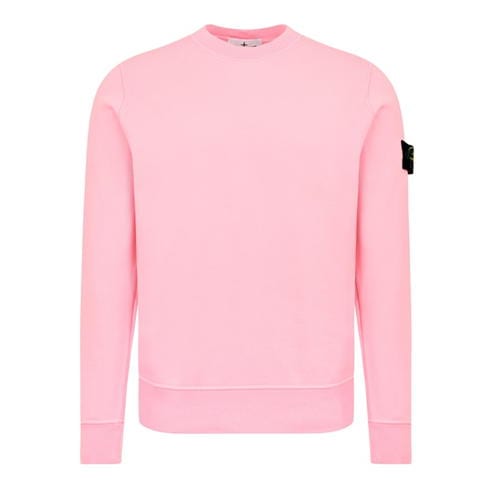 STONE ISLAND - Fleece Crew-Neck Sweatshirt
