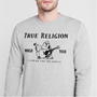 Grey - True Religion - Buddha Sweatshirt