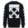 Black 1001 - OFF WHITE - Boys Arrow Sweatshirt