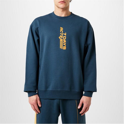 7 DAYS ACTIVE - Malone Crew Sweatshirt