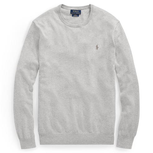 POLO RALPH LAUREN - Pima Crew Neck Sweatshirt