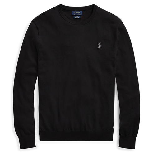 POLO RALPH LAUREN - Pima Crew Neck Sweatshirt