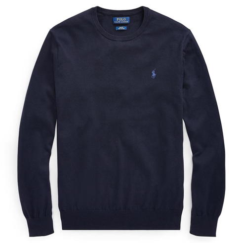 POLO RALPH LAUREN - Pima Crew Neck Sweatshirt