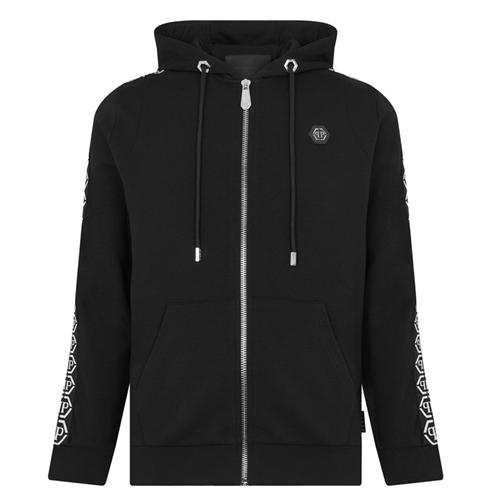 PHILIPP PLEIN - Tape Zip Hoodie