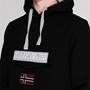 Black - Napapijri - Logo Hoodie