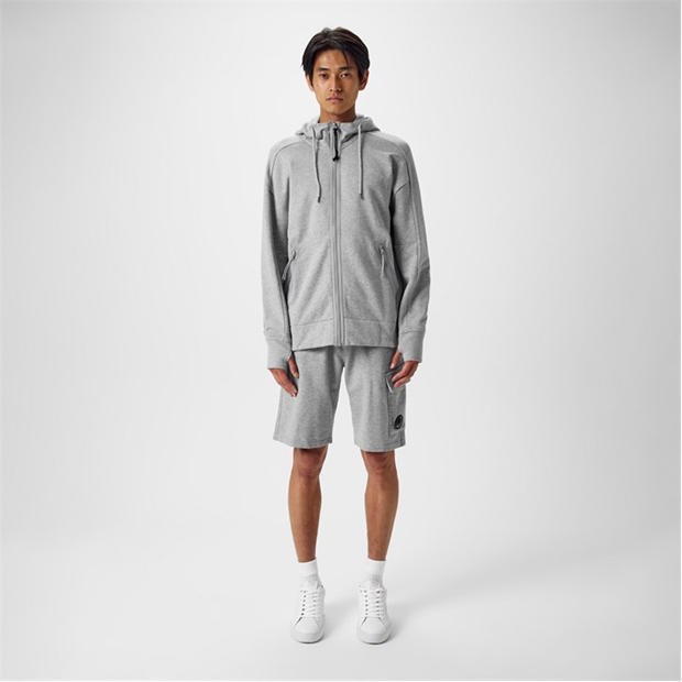 grey cp company hoodie