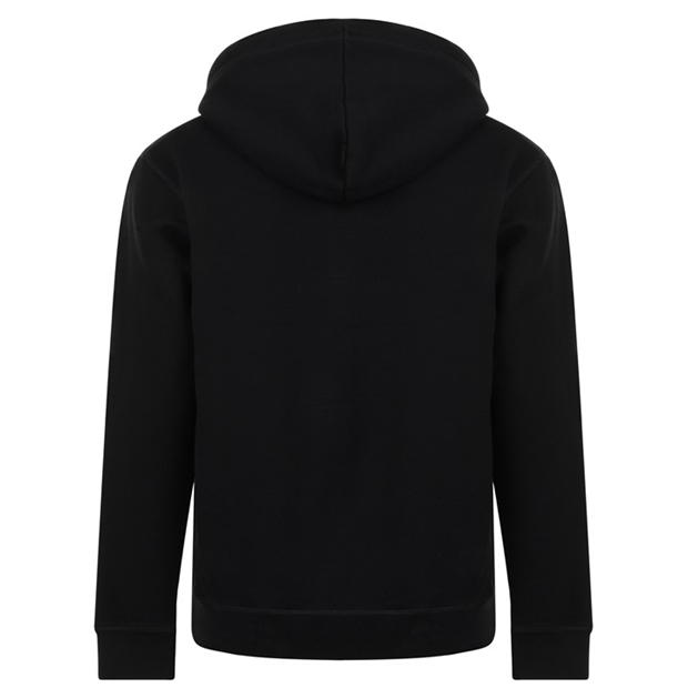 dsquared2 logo hooded sweatshirt