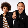 Black - Lacoste - Junior Boys Basic Zip Hoodie